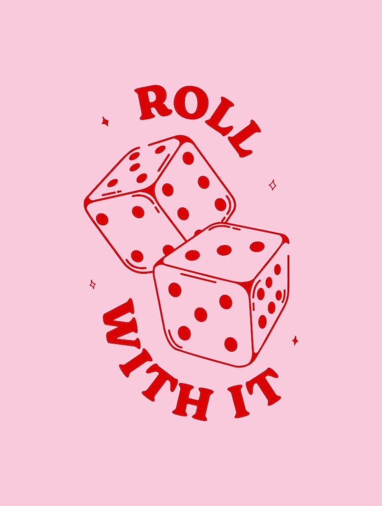 Roll With It - Pink & Red