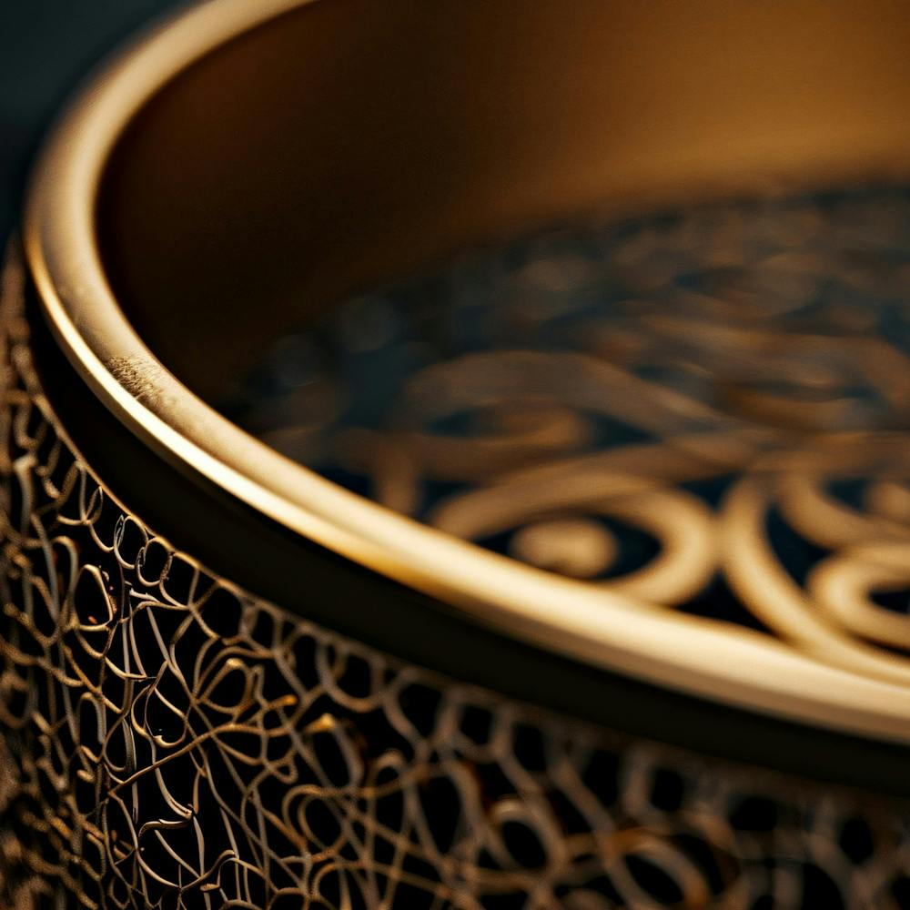 Gold - Plated Bowl
