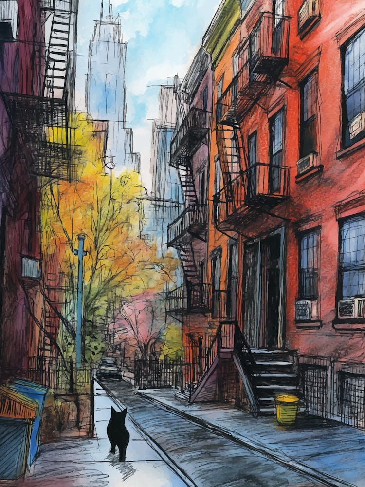 The Cat In The Alley
