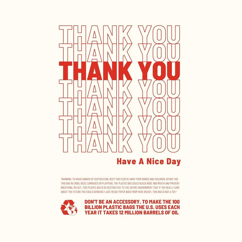 Thank You Bag Square