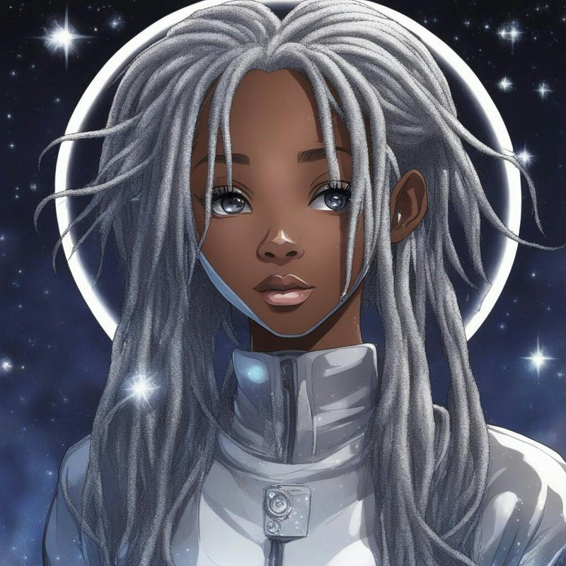 Black Space Girl