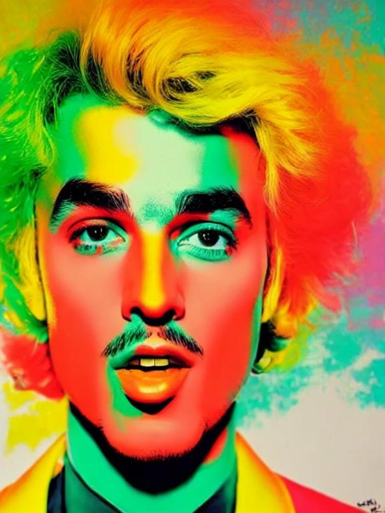 Pedro Capó Colourful Pop Art