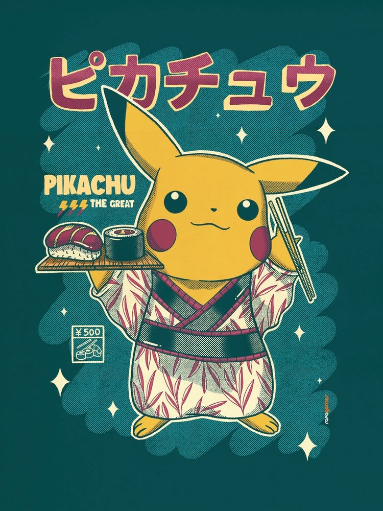 Pikachu Sushi