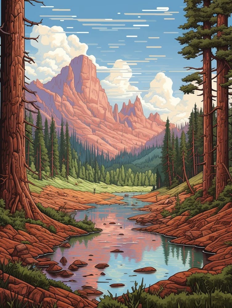Parc National Lope Art Pixel 4