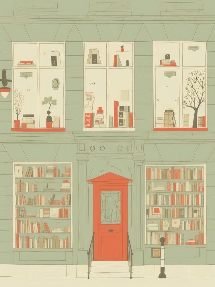 Berlin The Book Nook Pastel Colours 4