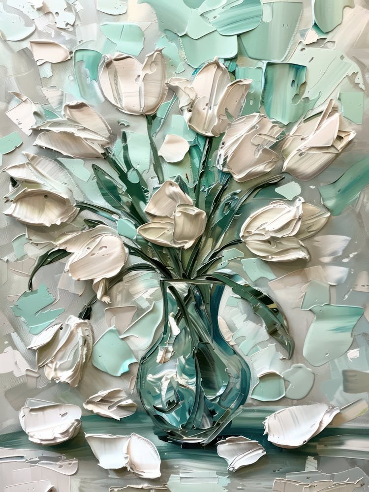 A World Of Flowers Tulips 2 Painting