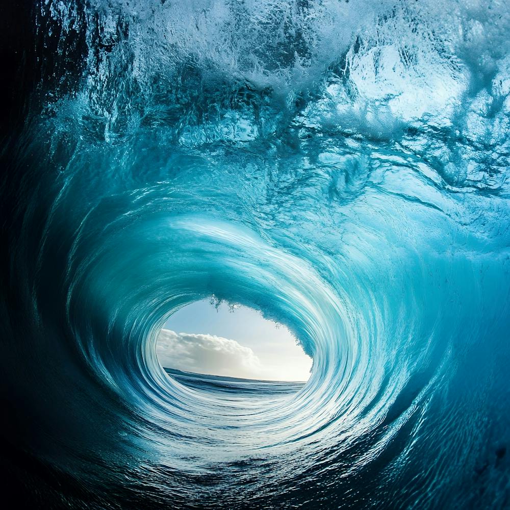 Inside A Wave 1