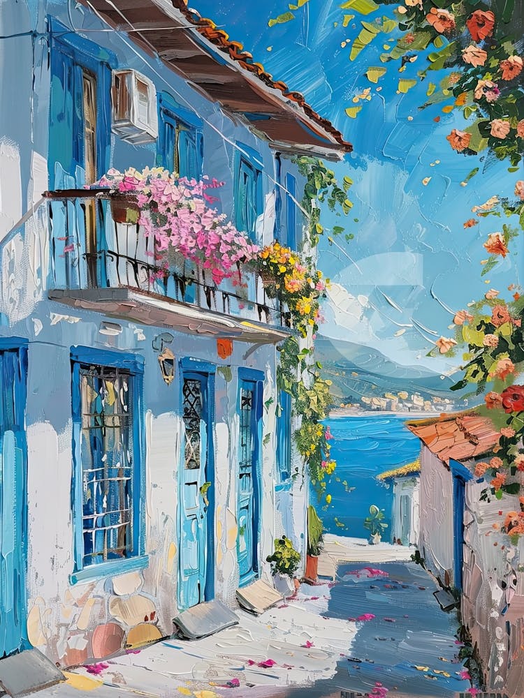 Balcony Painting In Fethiye 4