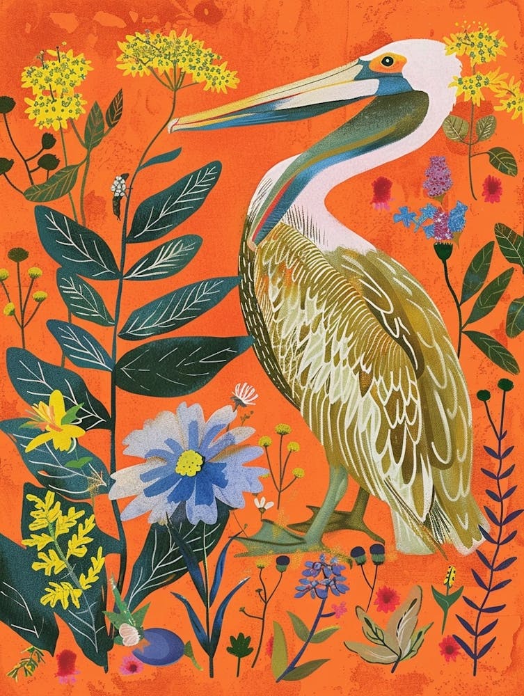 Spring Birds Brown Pelican 1