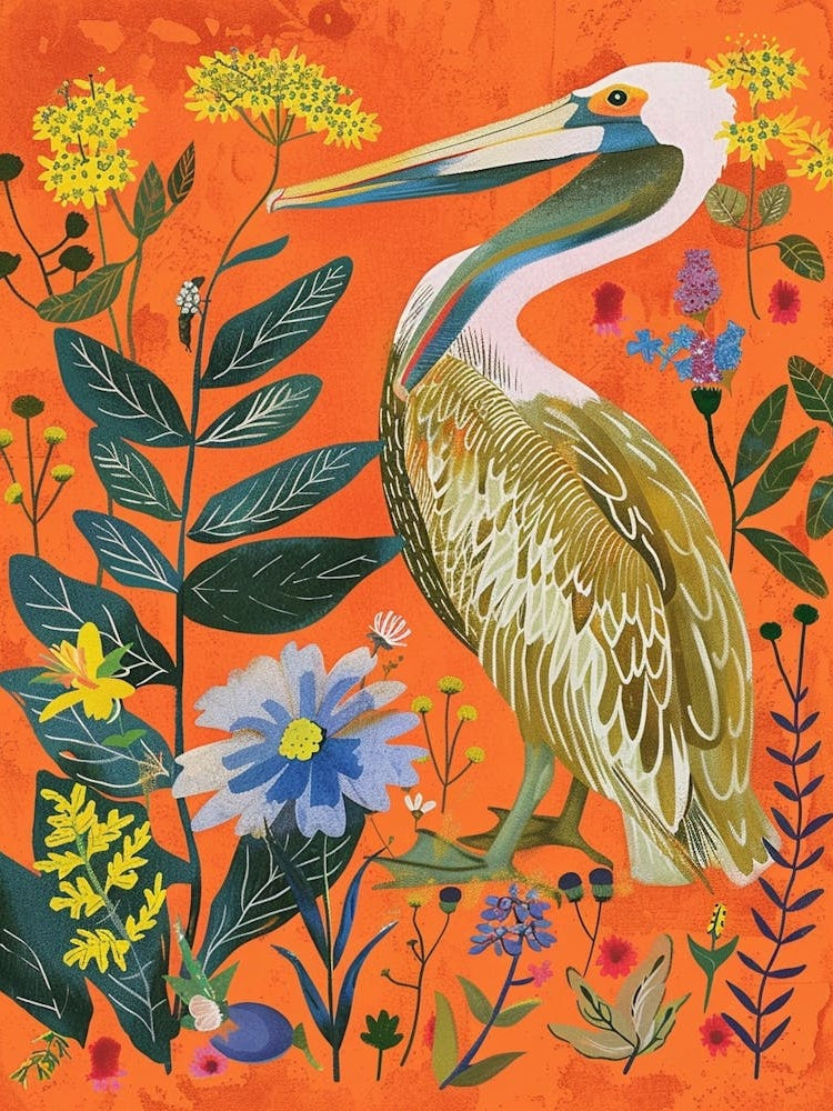 Spring Birds Brown Pelican 1