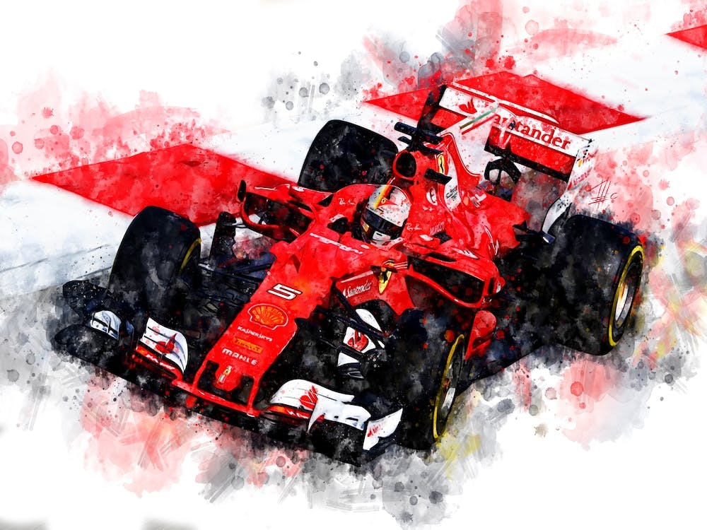 Sebastian Vettel No 5, Formula 1