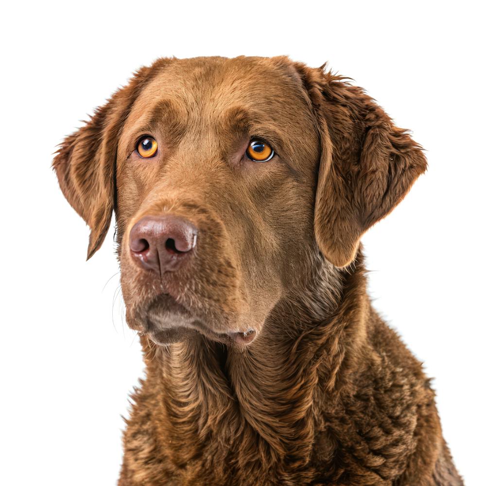 Chesapeake Bay Retriever Dog Portrait