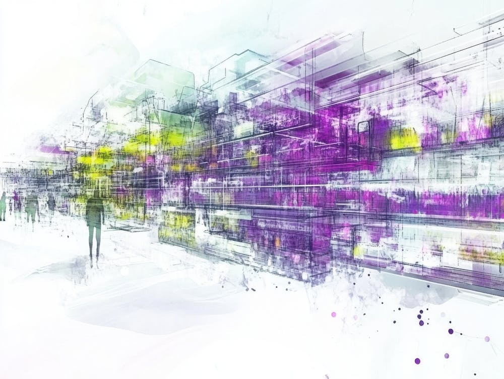 Abstract Cityscape 6