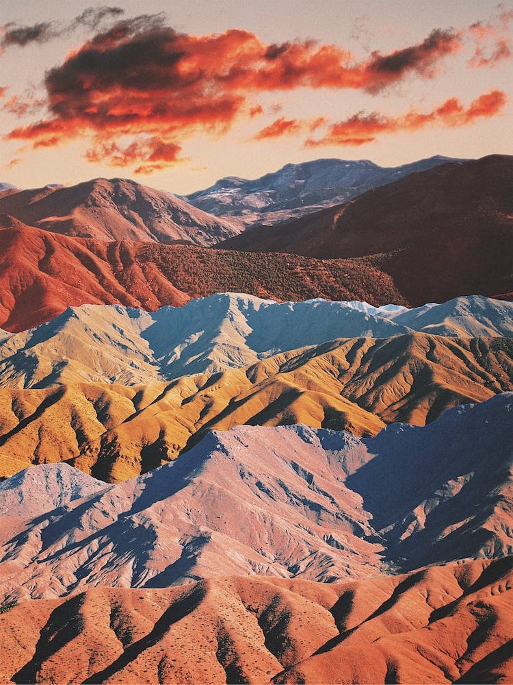 Atlas Mountains Landscape