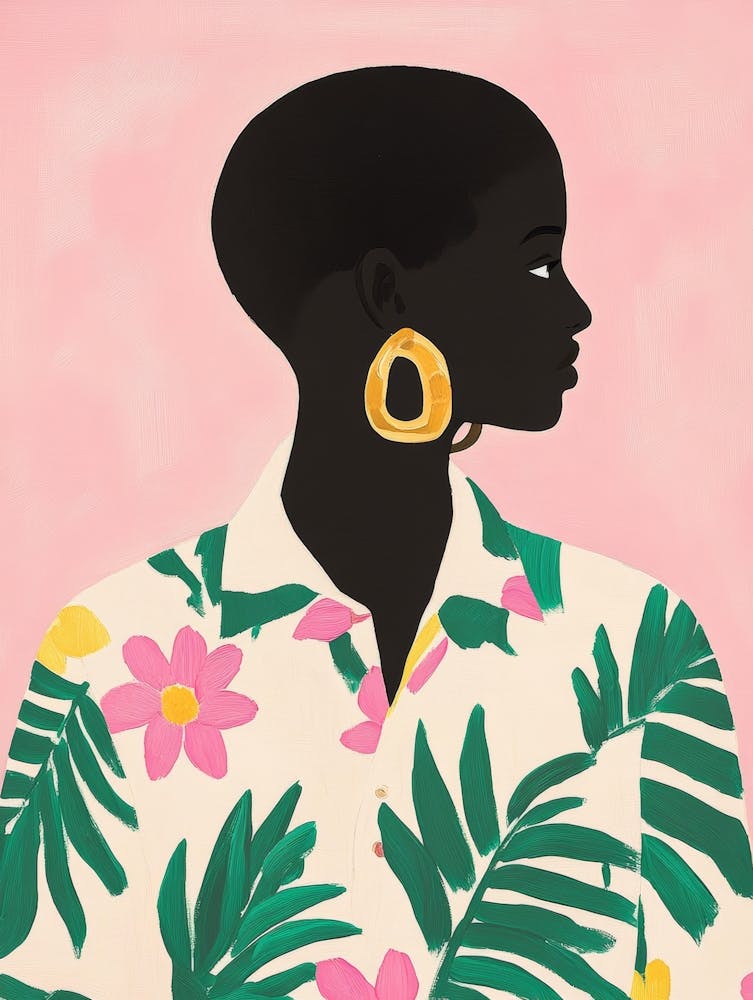 Portrait Of A Black Woman 22
