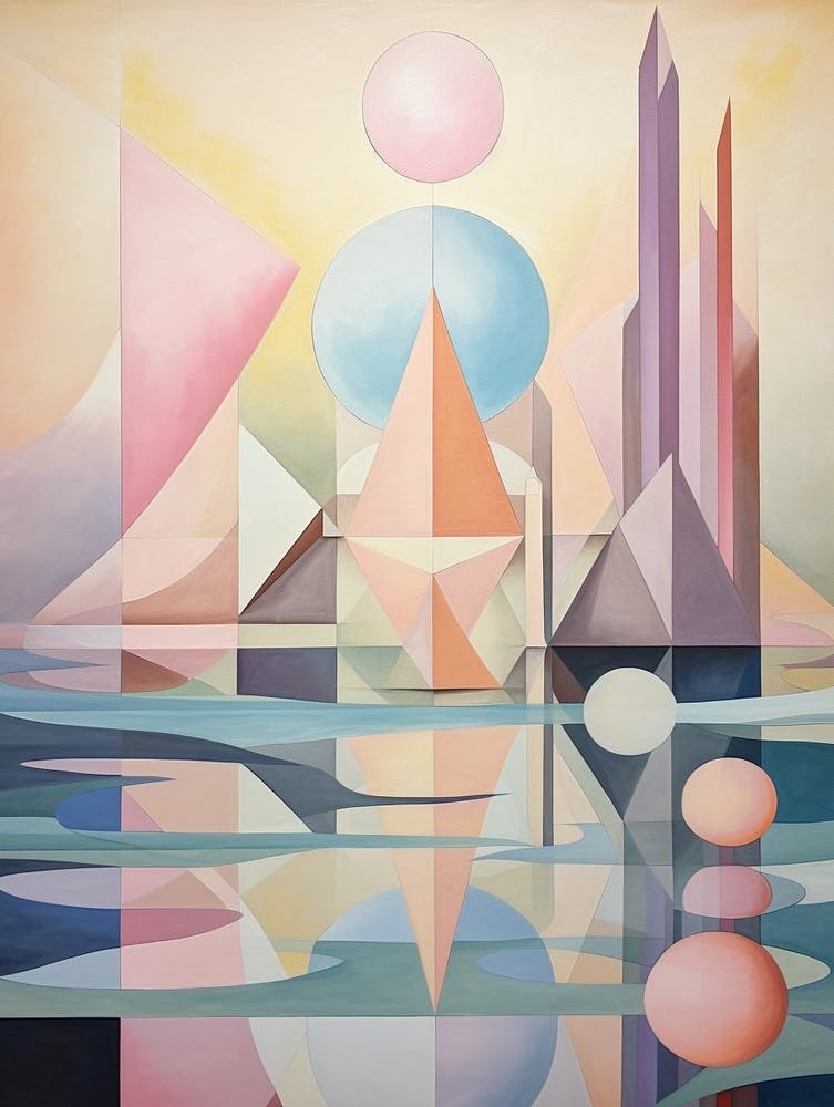 Water Geometric Abstract 14