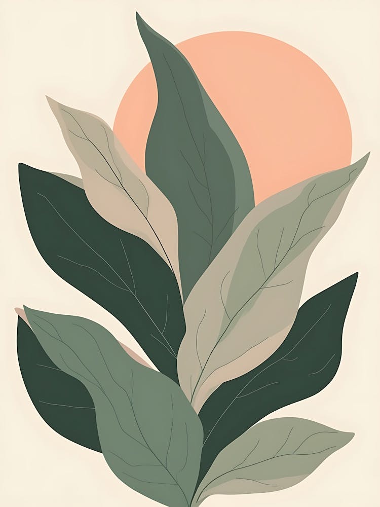 Serene Garden Shadows