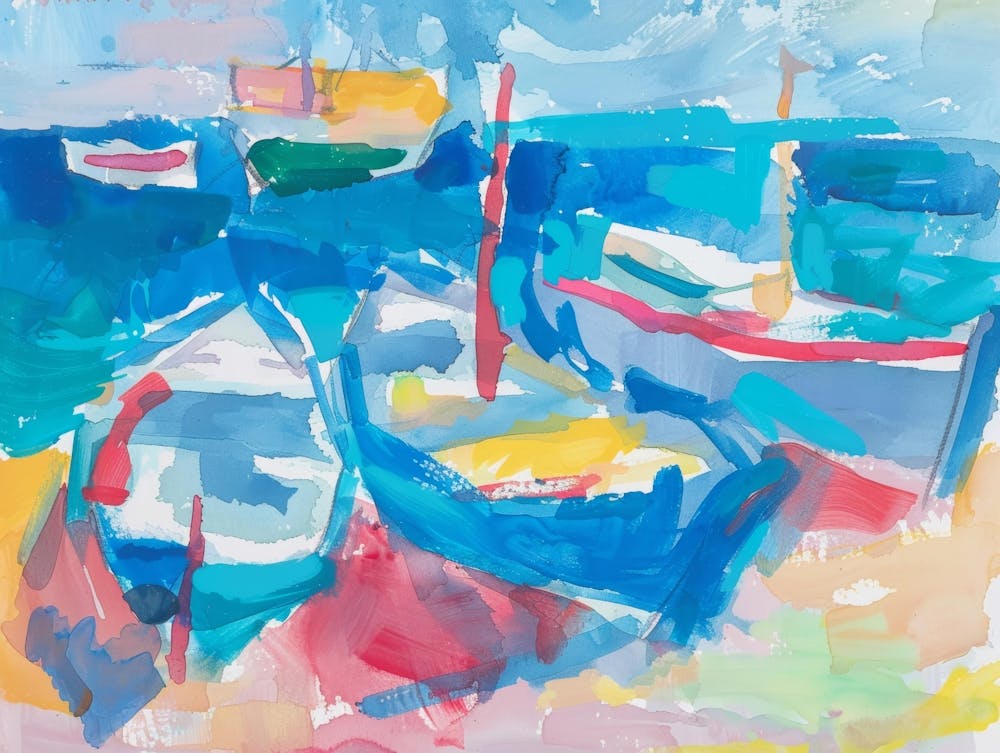 Boats On The Beach 4