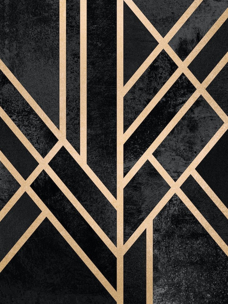 Art Deco Black