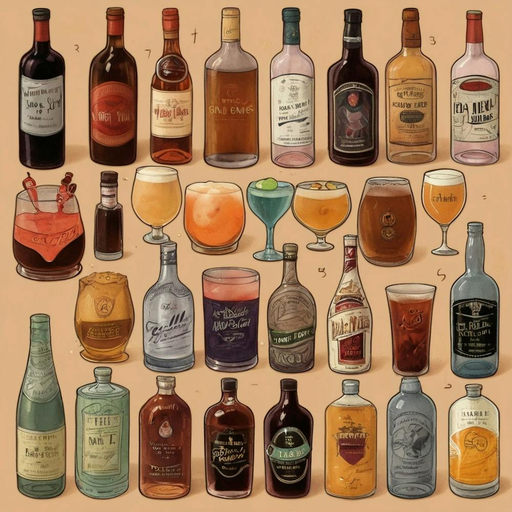 Default Drinks In The Style Of Popular Movies And Tv Series Ae 1
