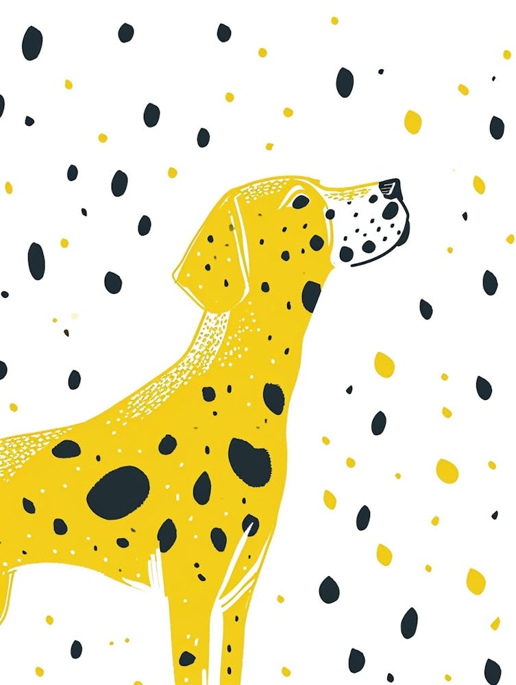 Yellow Dalmatian 3