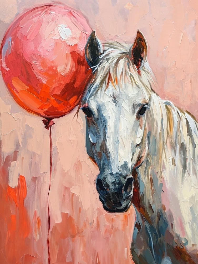 Cheval Mignon 1 Avec Ballon