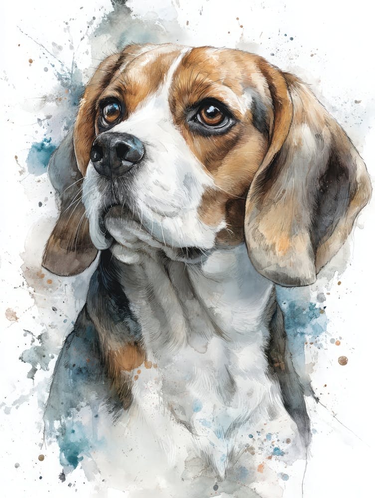 Aihrgdesign Isolated Watercolor Painting Of Dog Portraits Bea 63f8e232 3d48 40ba 90e8 Fc071e6e2fec 3