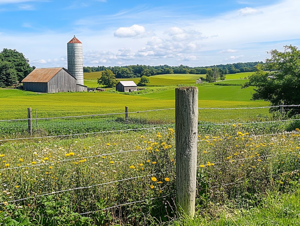 Farm In The Countryside