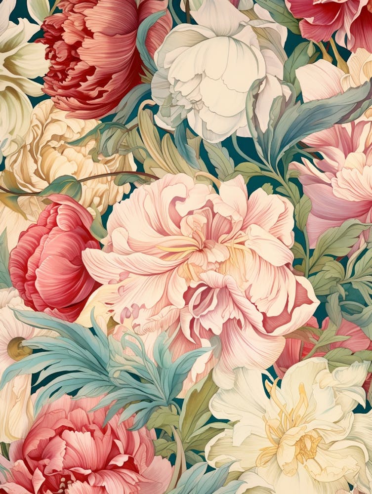 Peonies Wallpaper 2