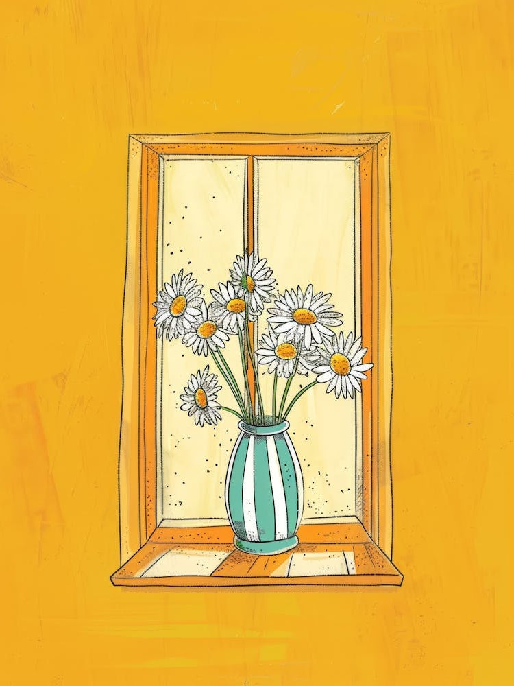 Daisies In A Vase 5