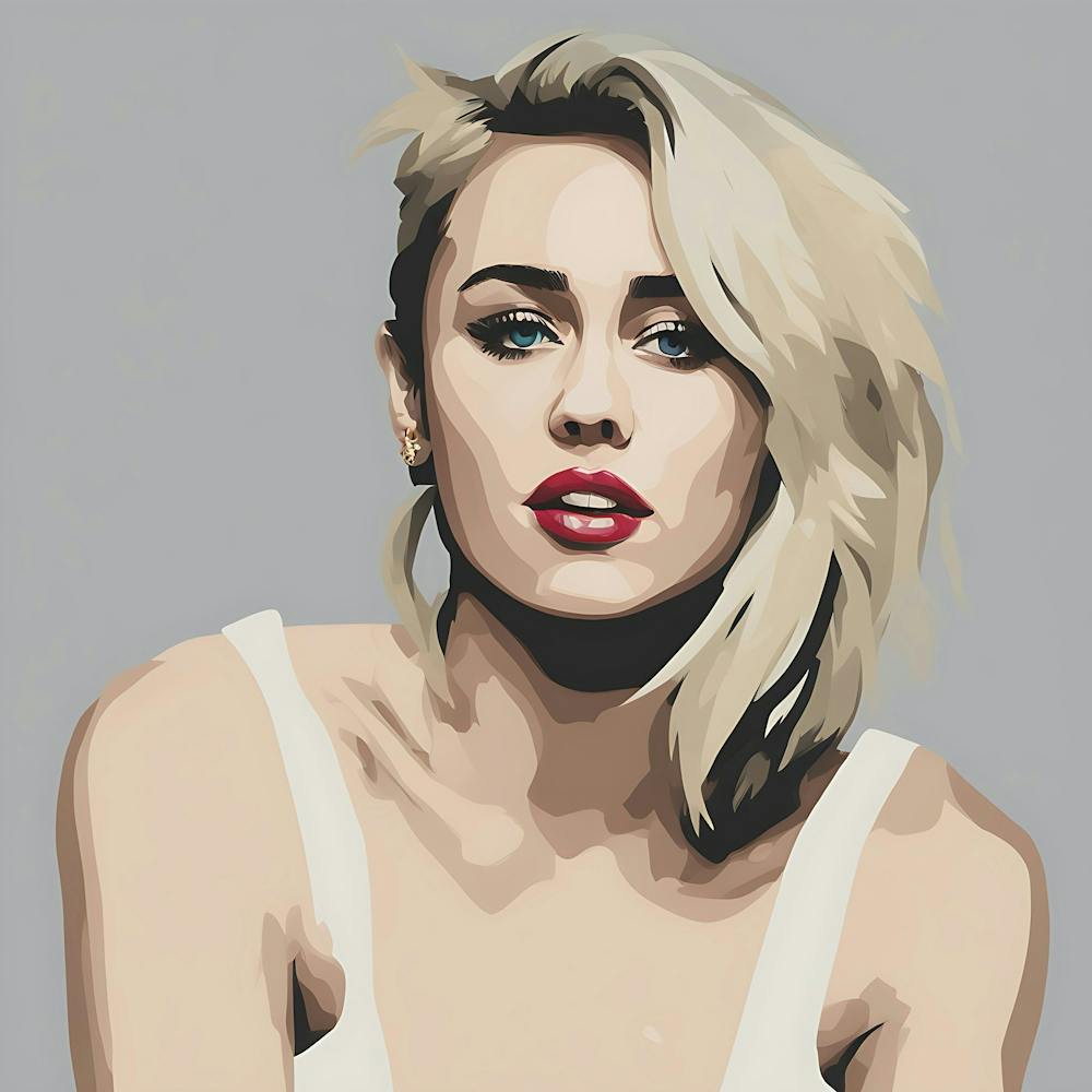 Miley Cyrus Langes Seitenhaar