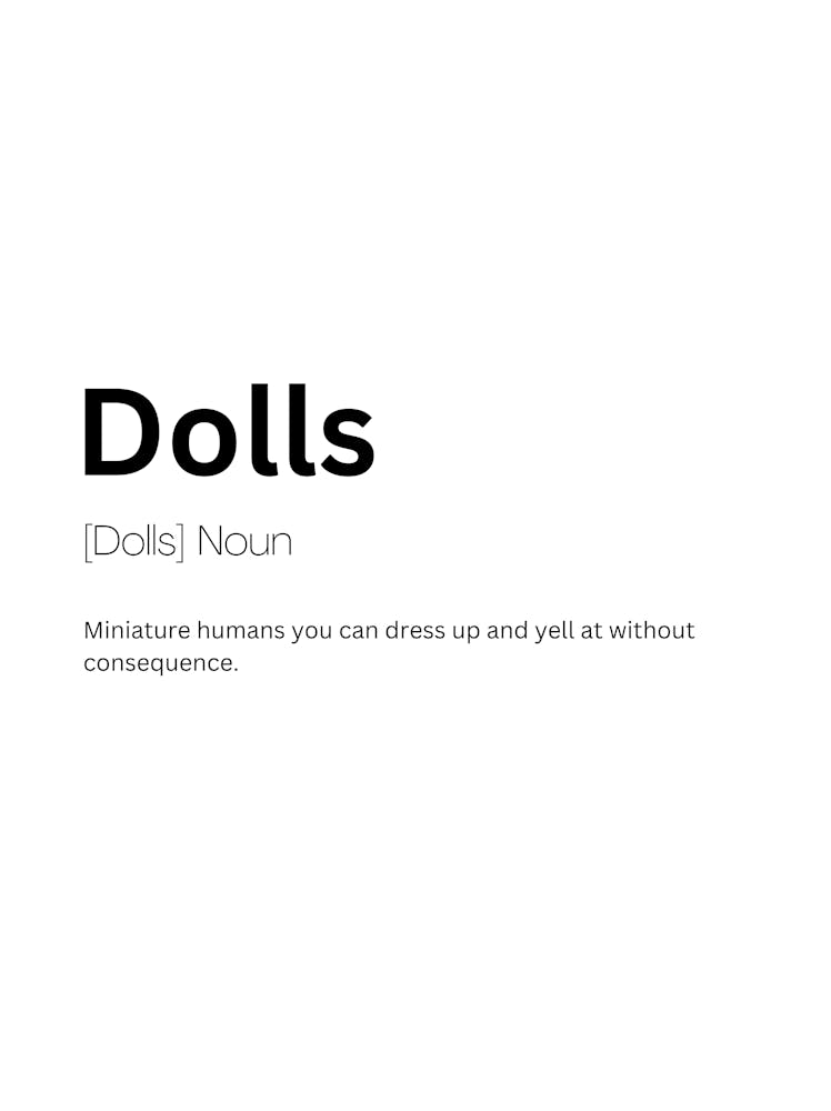 Dolls Definition Meaning 1