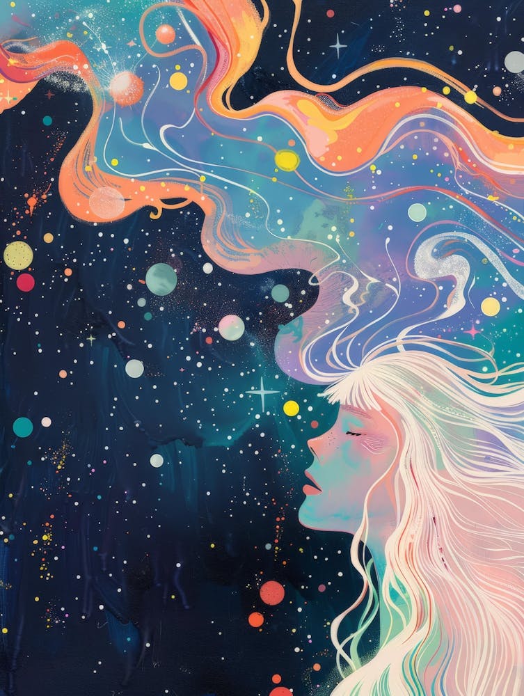 Galaxie Mädchen 1