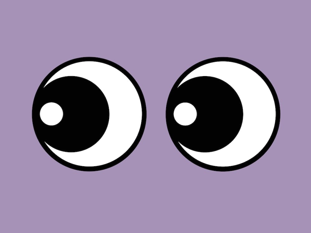 Making Eyes Left Lilac