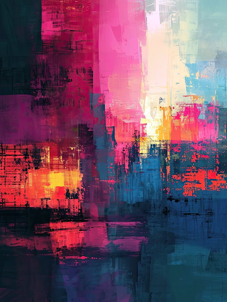 Abstract City | Pixel Art Series 1