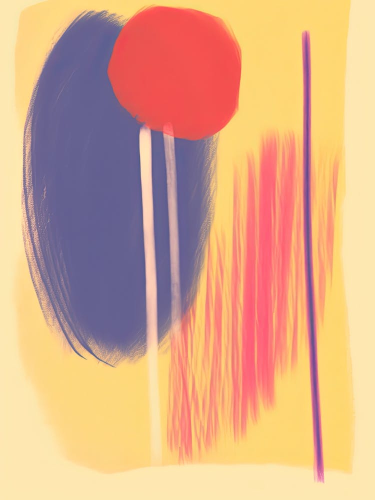 Stripes Pastels Abstract 4