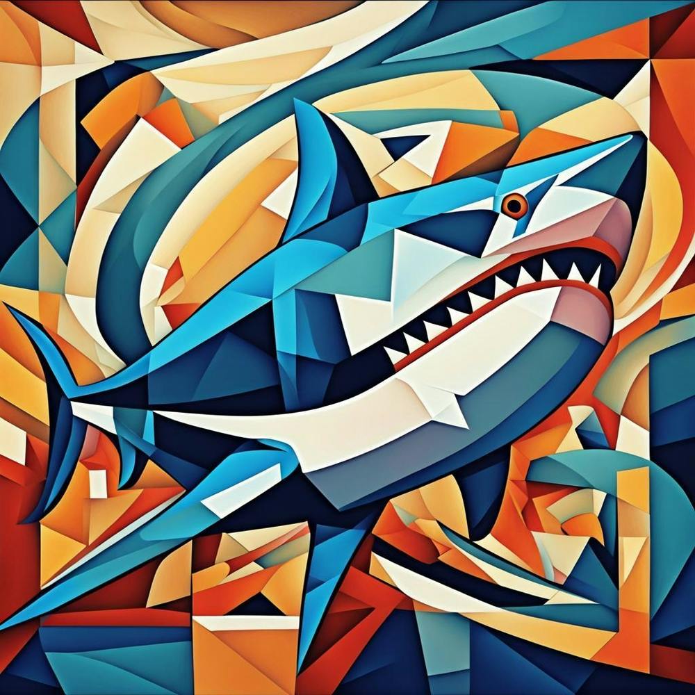 Cubist Pisces Shark