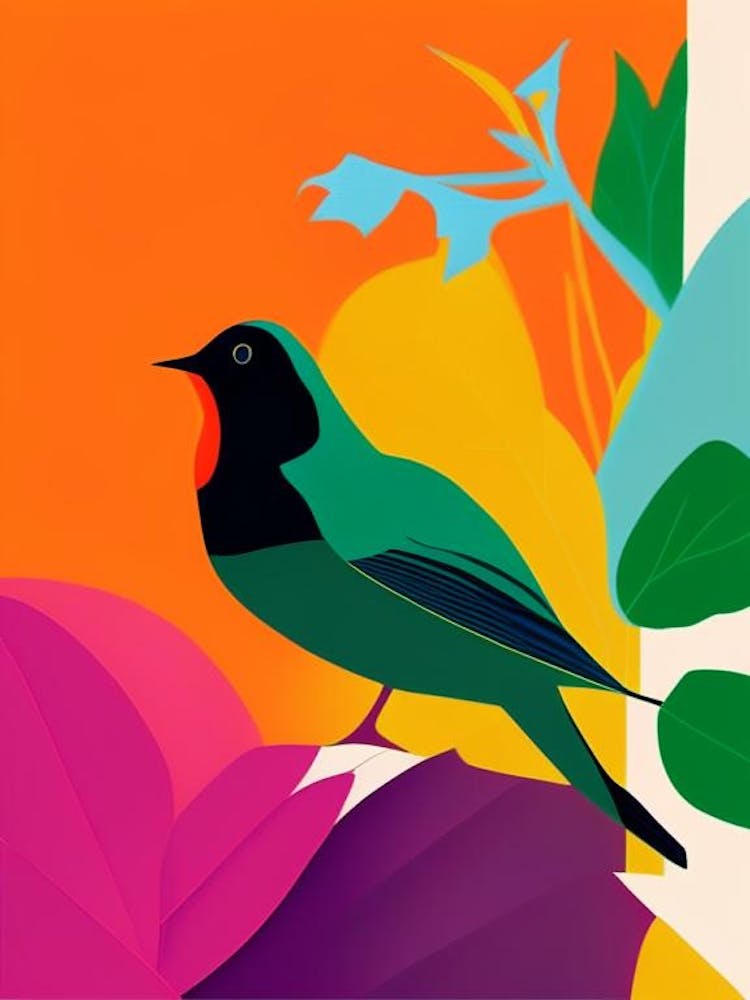Robin Pop Matisse 2 Bird