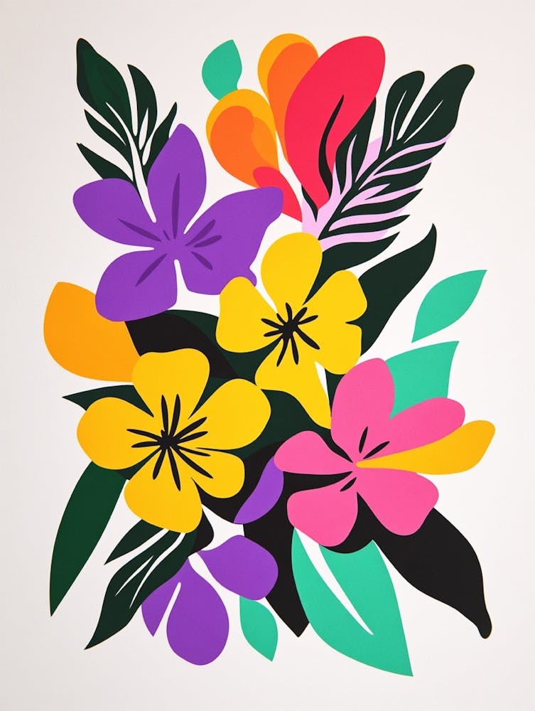 Hawaiianische Blumen