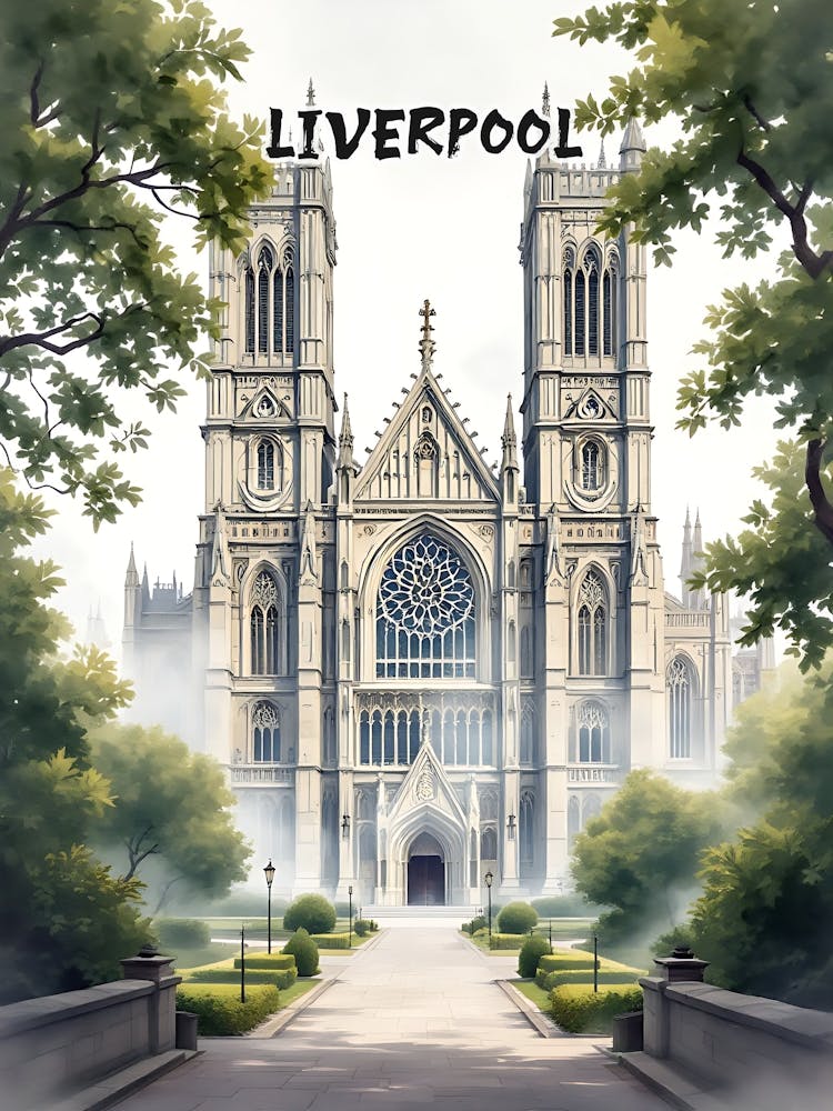 Liverpool Travel Retro Vintage V 03