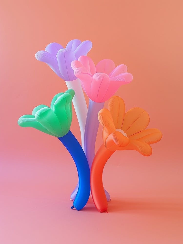 Dreamy Inflatable Flowers Cineraria 3