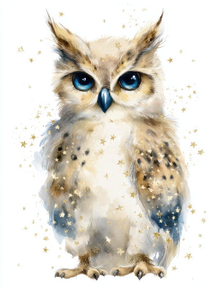 Starry Night Owl