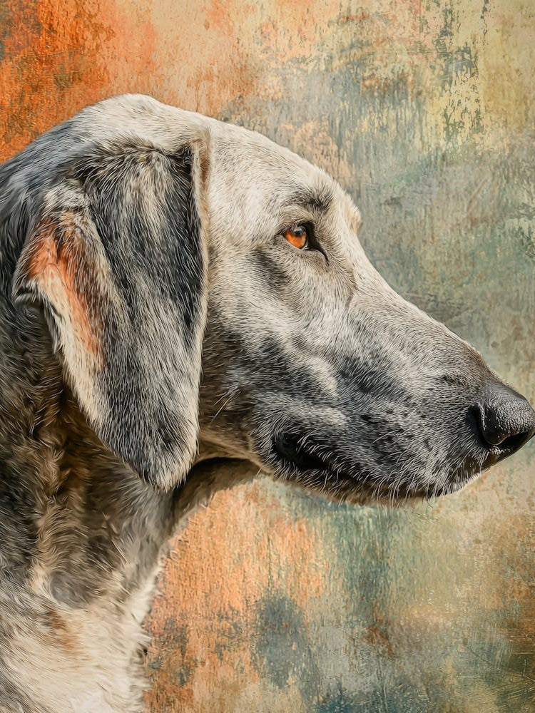 Portrait Of A Dog. Generated AI. 3
