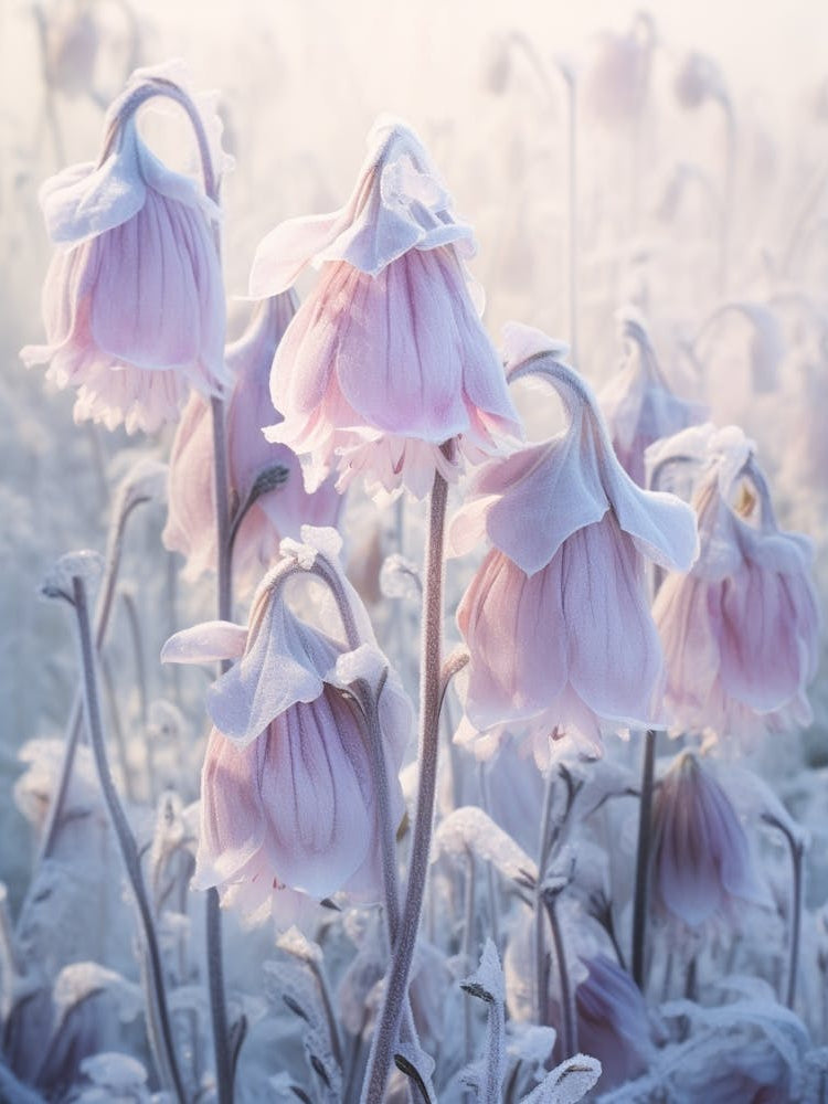 Frosty Botanical Canterbury Bells 3