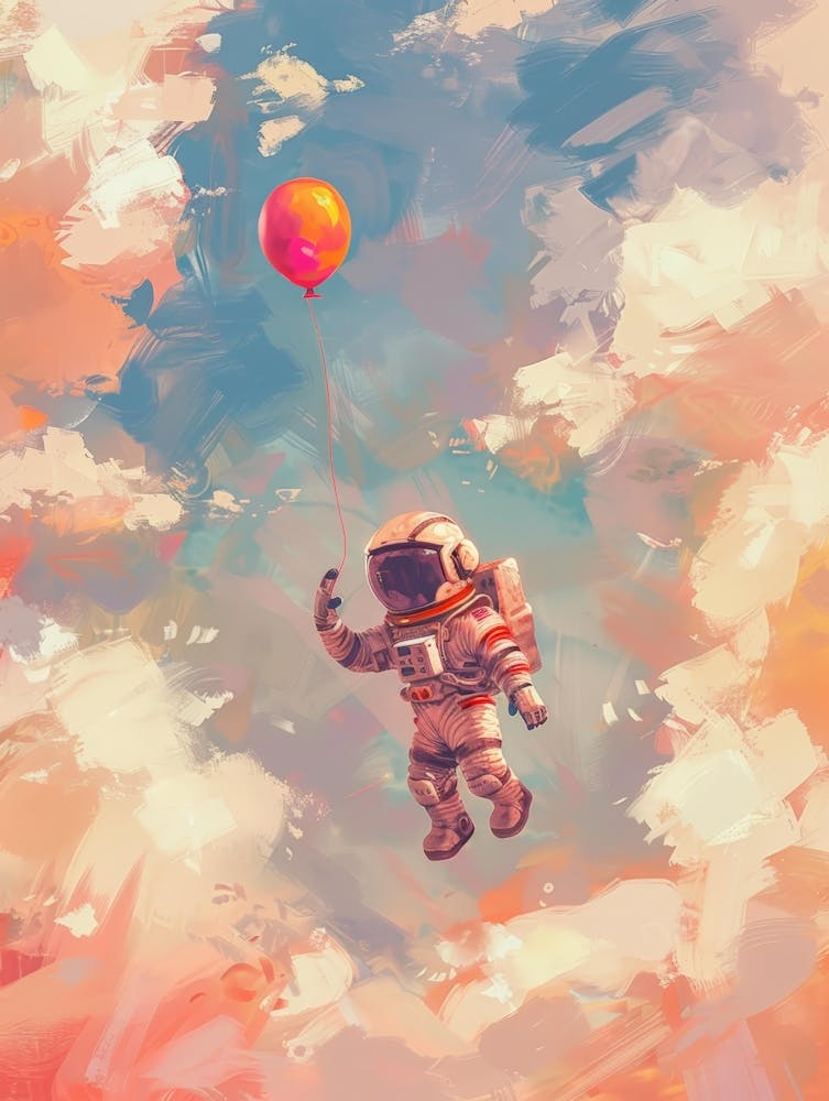 Astronaut In Space 10