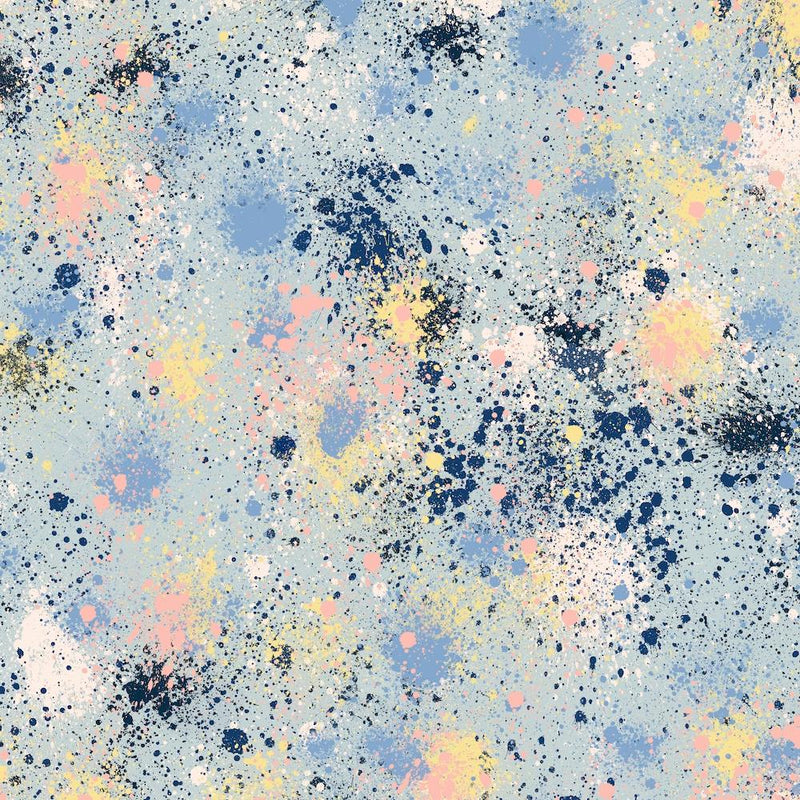 Ink Dust Blue Square