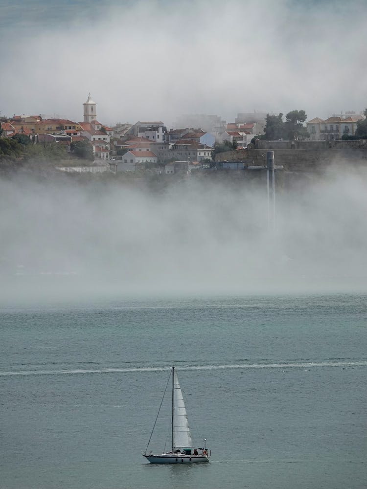 Misty Afternoon, Lisbon, Portugal