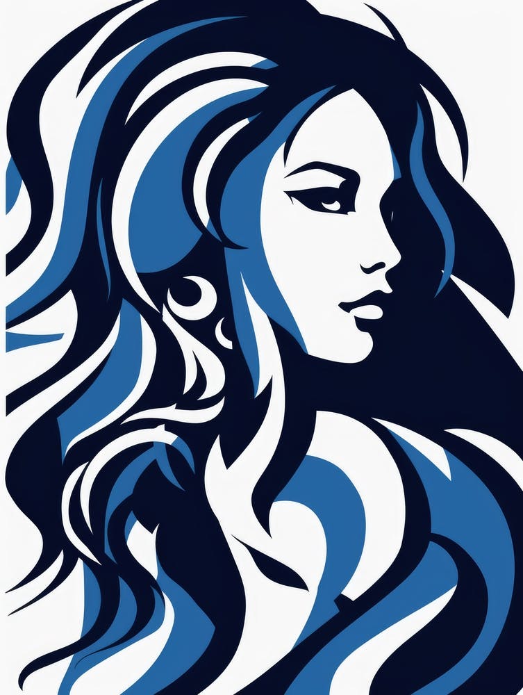 Girl With Long Hair 1