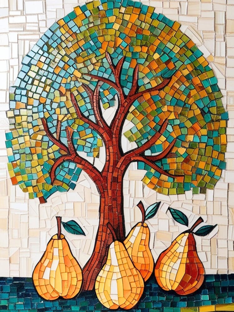 Mosaic Pear Tree 7