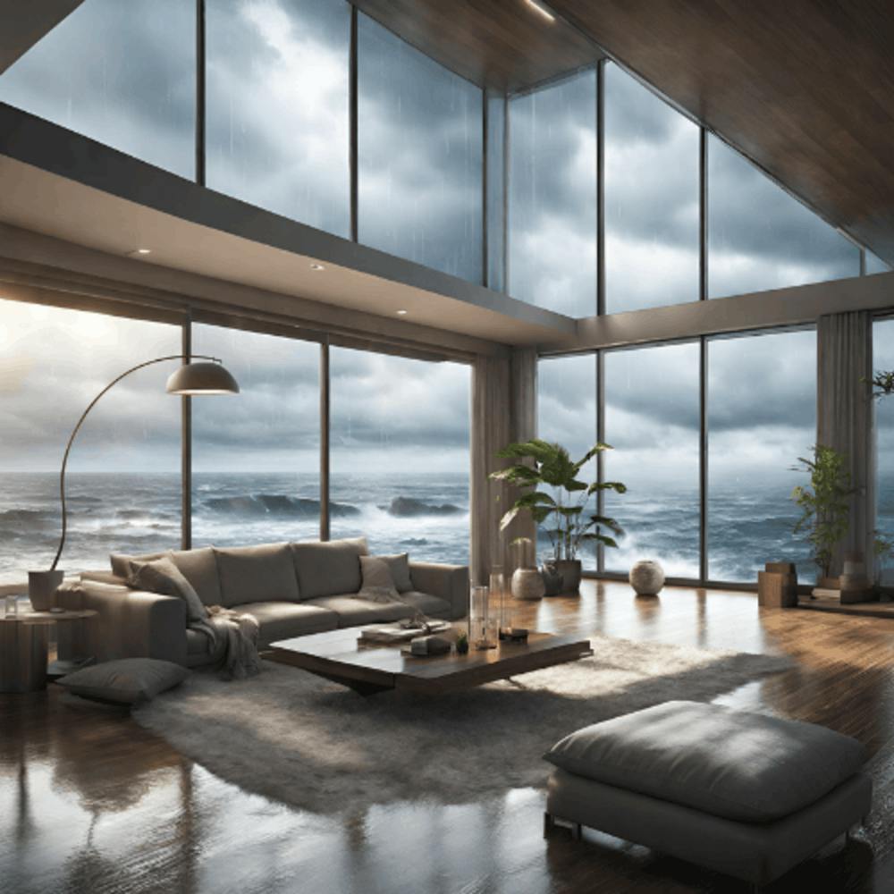 Living Room With Ocean View 1